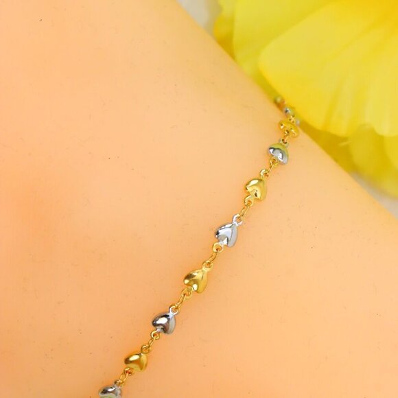 Minimalist Anklet, Sleek & Modern Design, Women’s Fashion, YC110382-A - Picture 4 of 10